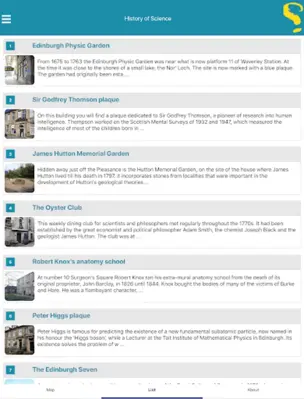 Curious Edinburgh android App screenshot 1